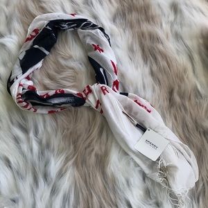 Sperry Red White & Blue Boat Shoe Scarf
